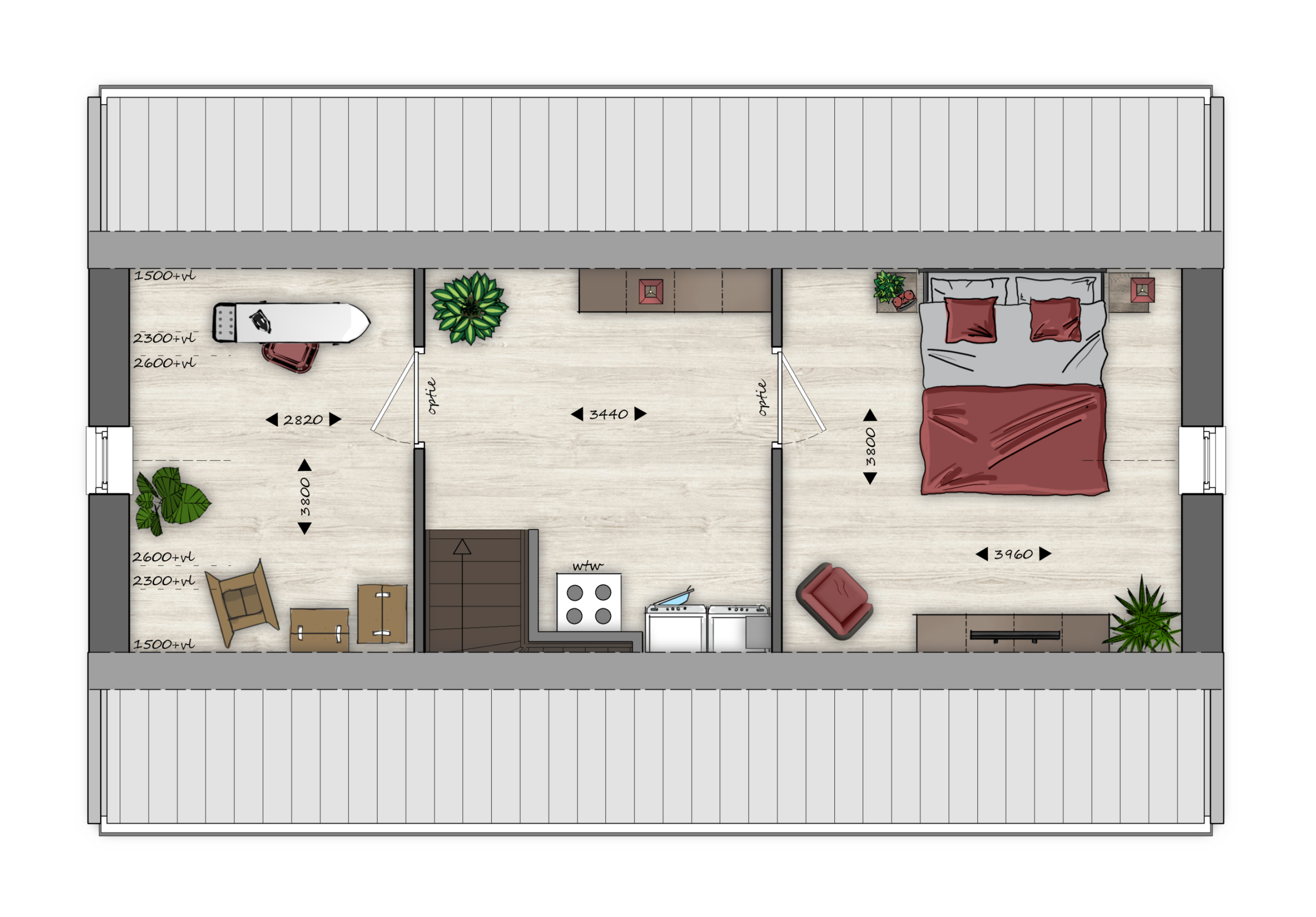 De Agaatwoning 08 plattegrond
