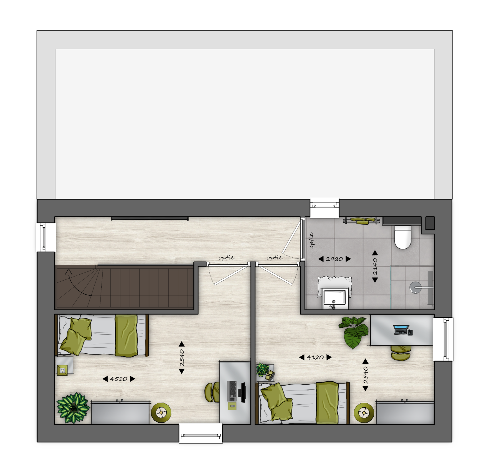 De Parelwoning 11 plattegrond