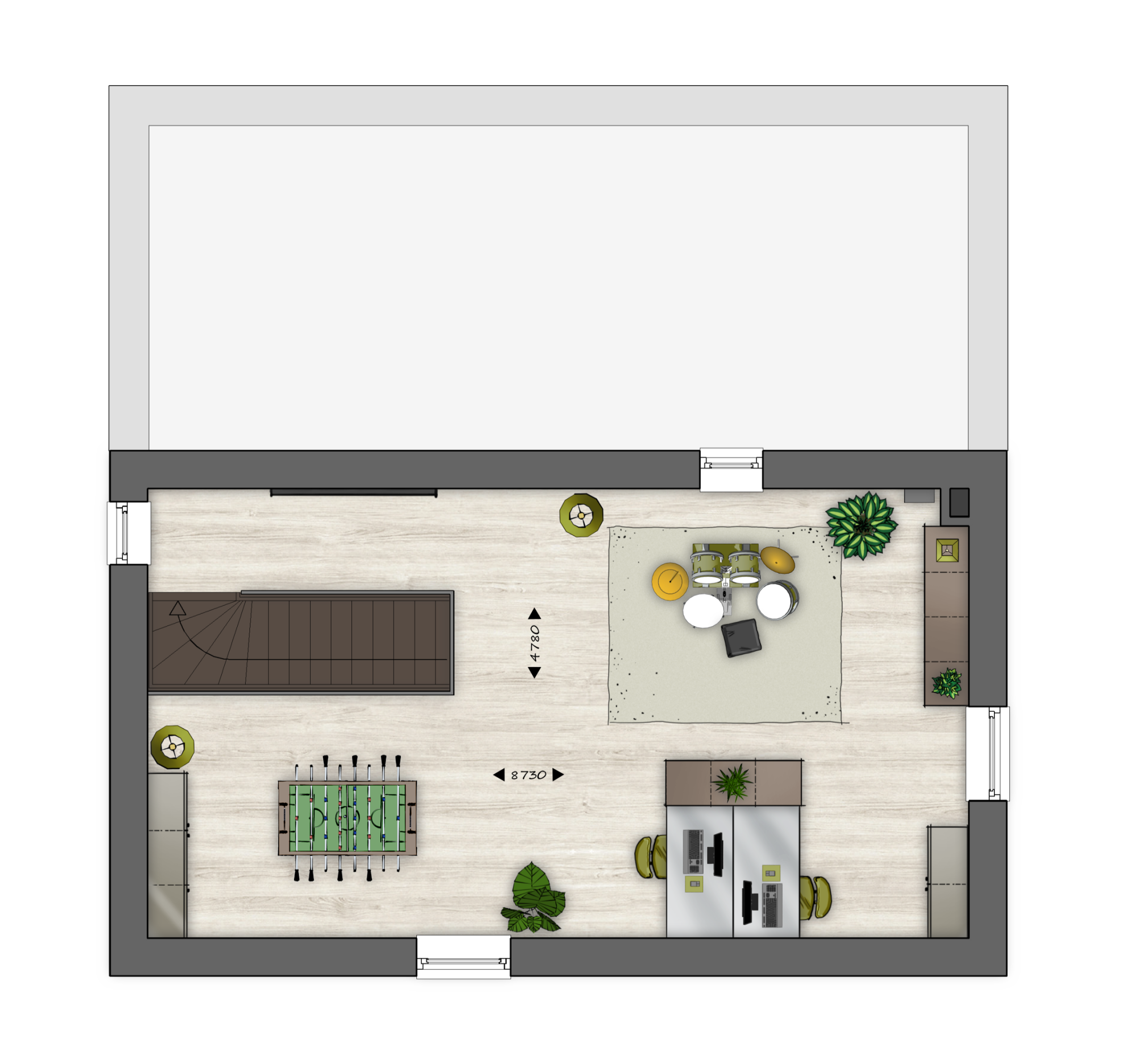 De Parelwoning 11 plattegrond